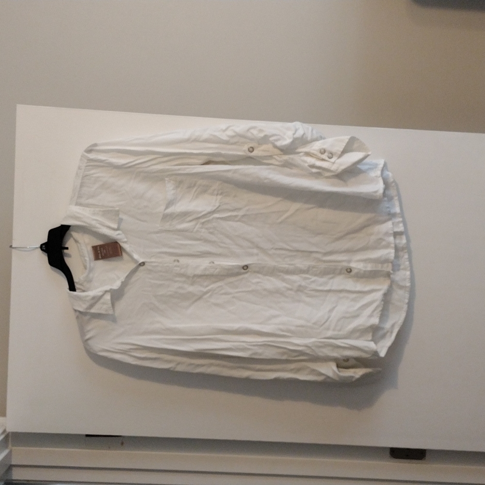 White button down 2XL